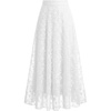image:imageBTFBM Womens Floral Mesh Maxi Skirts Long Tulle SkirtWhite