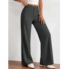 image:imageBTFBM Womens Dress Pants Wide Leg High Waisted 2026 FallDark Grey