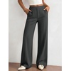 image:imageBTFBM Womens Dress Pants Wide Leg High Waisted 2026 FallDark Grey