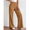image:imageBTFBM Womens Dress Pants Wide Leg High Waisted 2026 FallKhaki
