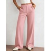 image:imageBTFBM Womens Dress Pants Wide Leg High Waisted 2026 FallPink