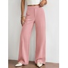 image:imageBTFBM Womens Dress Pants Wide Leg High Waisted 2026 FallPink