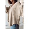 image:imageBTFBM Long Sleeve Shirts for Women 2026 Fall TopsApricot