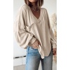 image:imageBTFBM Long Sleeve Shirts for Women 2026 Fall TopsApricot