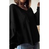 image:imageBTFBM Long Sleeve Shirts for Women 2026 Fall TopsBlack