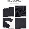 image:imageBTFBM Long Sleeve Shirts for Women 2026 Fall TopsSolid Dark Grey
