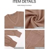 image:imageBTFBM Long Sleeve Shirts for Women 2026 Fall TopsSolid Khaki