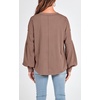 image:imageBTFBM Long Sleeve Shirts for Women 2026 Fall TopsSolid Khaki