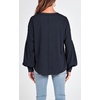 image:imageBTFBM Long Sleeve Shirts for Women 2026 Fall TopsSolid Navy