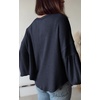 image:imageBTFBM Long Sleeve Shirts for Women 2026 Fall TopsSolid Navy