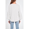 image:imageBTFBM Long Sleeve Shirts for Women 2026 Fall TopsWhite