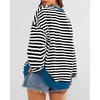 image:imageBTFBM Oversized Sweatshirt For Women 2026 FallBlack White