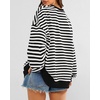 image:imageBTFBM Oversized Sweatshirt For Women 2026 FallWhite Black