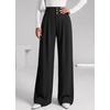 image:imageBTFBM Wide Leg Dress Pants Women Business Casual OutfitsBlack