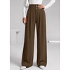image:imageBTFBM Wide Leg Dress Pants Women Business Casual OutfitsBrown