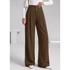 image:imageBTFBM Wide Leg Dress Pants Women Business Casual OutfitsBrown