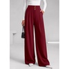 image:imageBTFBM Wide Leg Dress Pants Women Business Casual OutfitsBurgundy