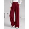 image:imageBTFBM Wide Leg Dress Pants Women Business Casual OutfitsBurgundy
