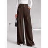image:imageBTFBM Wide Leg Dress Pants Women Business Casual OutfitsDark Brown