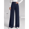 image:imageBTFBM Wide Leg Dress Pants Women Business Casual OutfitsNavy Blue