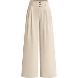 image:imageBTFBM Wide Leg Dress Pants Women Business Casual OutfitsBeige