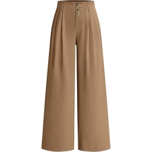 image:imageBTFBM Wide Leg Dress Pants Women Business Casual OutfitsKhaki