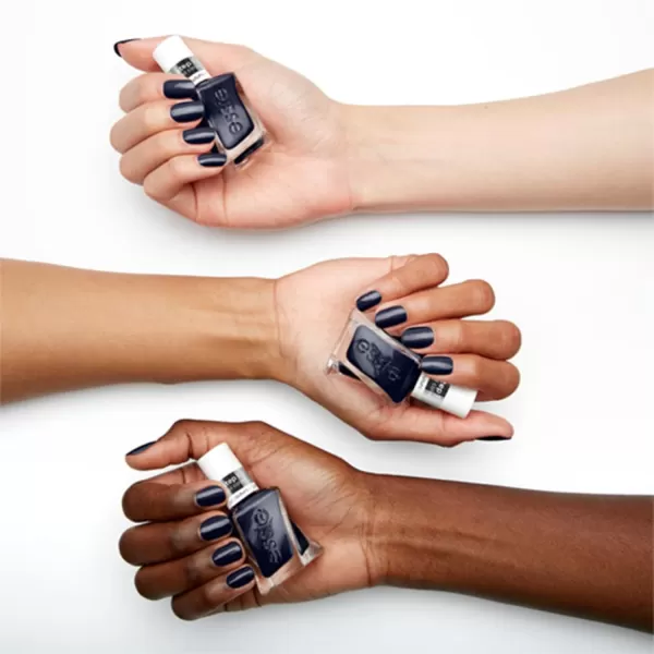 Essie Gel Couture Longwear Nail Polish  Top Coat Kit Scarlet Red Nail Polish Rock The Runway  Top Coat Gifts For Women And Men 046Oz Each07 CAVIAR BAR