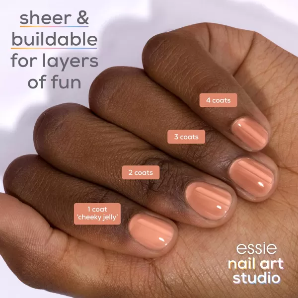 Essie Nail Polish Magenta Chrome Kit Magenta Pink Pencil Me In Shimmer Pink Nail Art Studio Astral Aura Vegan 046 Fl Oz each12 CHEEKY JELLY