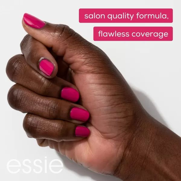 essie Gel Couture Nail Polish Kit Hot Pink Nail Polish  Top Coat Mod Squad 046 oz each22 PEACH SIDE BABE