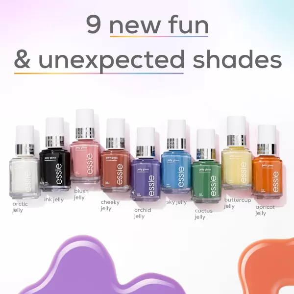 essie Nail Art Studio Special Effects Nail Polish Pearl Vegan Blue Nail Polish Divine Dimension 046 Fl Oz11 INK JELLY
