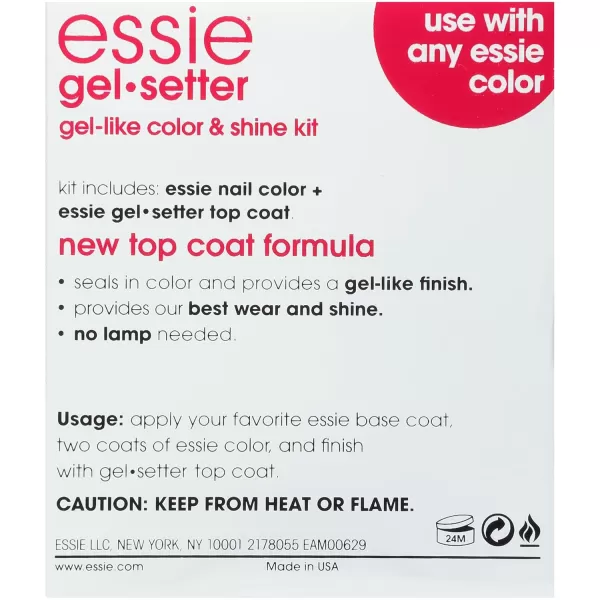 essie Nail Polish SalonQuality Blue Nail Polish UnGuilty Pleasures Vegan To Me From Me 046 fl oz32 CORECARE PLAY DATE GS KIT