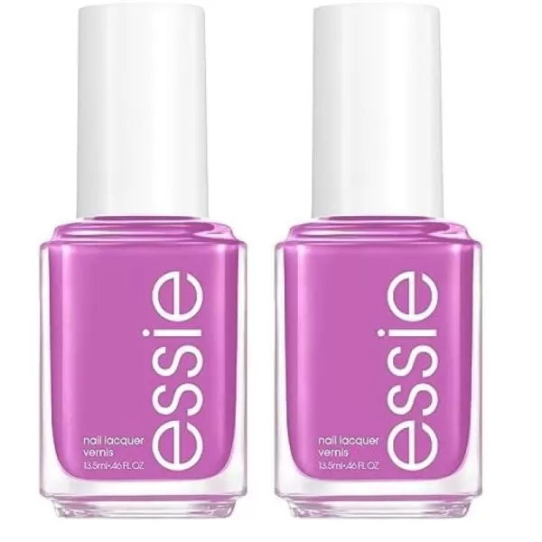 essie Gel Couture Nail Polish Kit Hot Pink Nail Polish  Top Coat Mod Squad 046 oz each27 play date