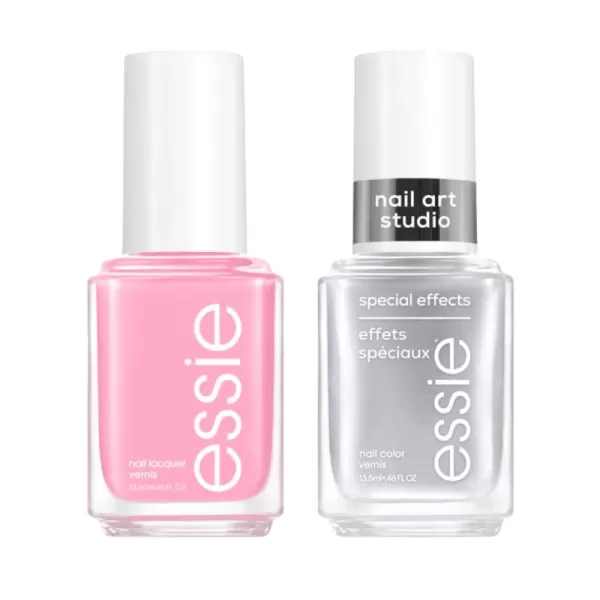 essie Nail Art Studio Special Effects Nail Polish Pearl Vegan Purple Nail Polish Lustrous Luxury 046 Fl Oz22 STRAWBERRY GLAZE BUNDLE