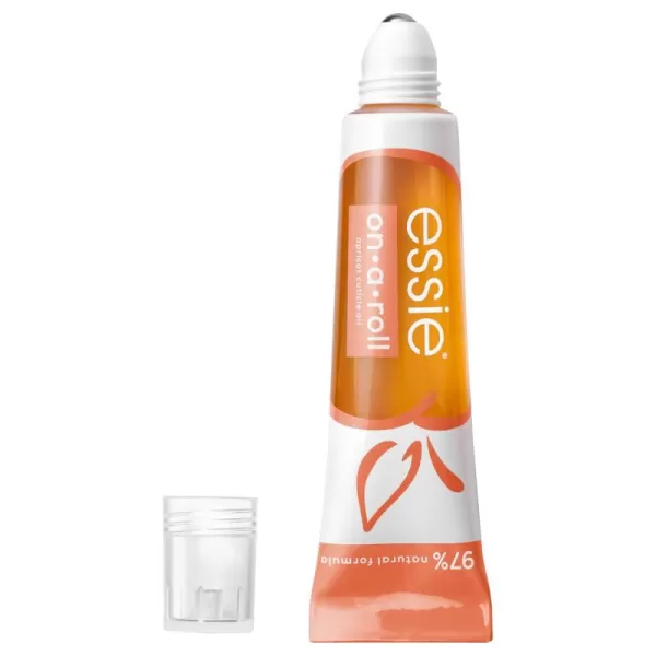essie Nail Care Apricot Cuticle Oil and Nail Treatment 8Free Vegan On A Roll 046 fl ozON A ROLL APRICOT CUTICLE OIL