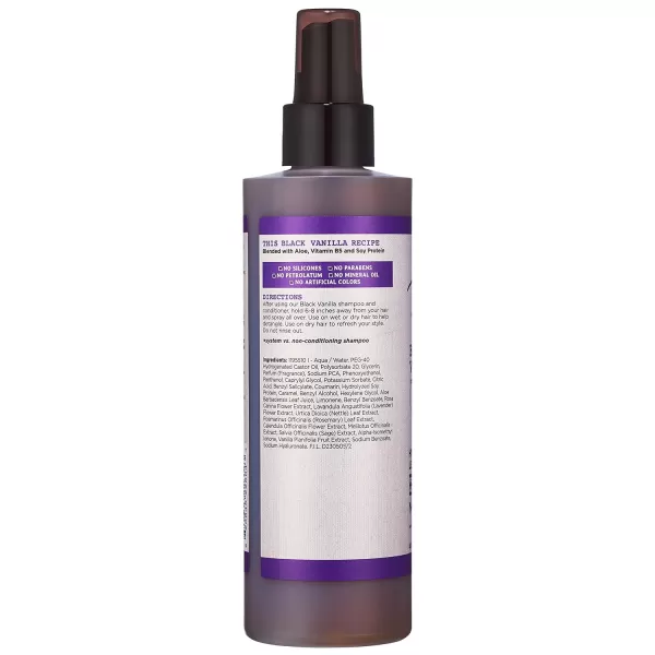 Carols Daughter Purple Bundle Black Vanilla Leave In Conditioner for Curly Wavy or Natural Hair 8 Fl Oz  essie SalonQuality Vegan Nail Polish Bright Purple Play Date 046 fl ozConditioner  Hair Gel