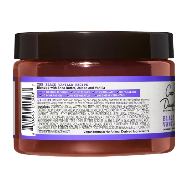 Carols Daughter Purple Bundle Black Vanilla Leave In Conditioner for Curly Wavy or Natural Hair 8 Fl Oz  essie SalonQuality Vegan Nail Polish Bright Purple Play Date 046 fl ozConditioner  Hair Gel