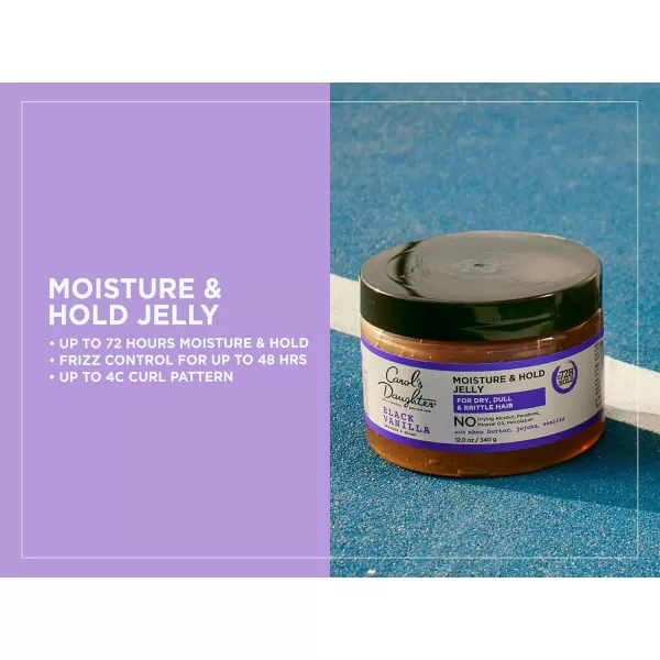 Carols Daughter Purple Bundle Black Vanilla Leave In Conditioner for Curly Wavy or Natural Hair 8 Fl Oz  essie SalonQuality Vegan Nail Polish Bright Purple Play Date 046 fl ozConditioner  Hair Gel