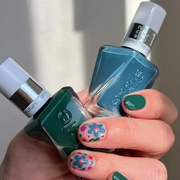 Essie Gel Couture LongLasting Nail Polish 8Free Vegan Clear Matte Top Coat 046 fl oz08 BIRTHDAY GIRL