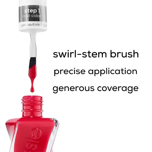 Essie Gel Couture LongLasting Nail Polish 8Free Vegan Clear Matte Top Coat 046 fl oz10 PUT IN THE PATCHWORK
