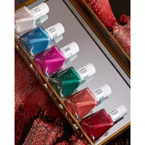 Essie Gel Couture LongLasting Nail Polish 8Free Vegan Clear Matte Top Coat 046 fl oz11 TASSEL FREE