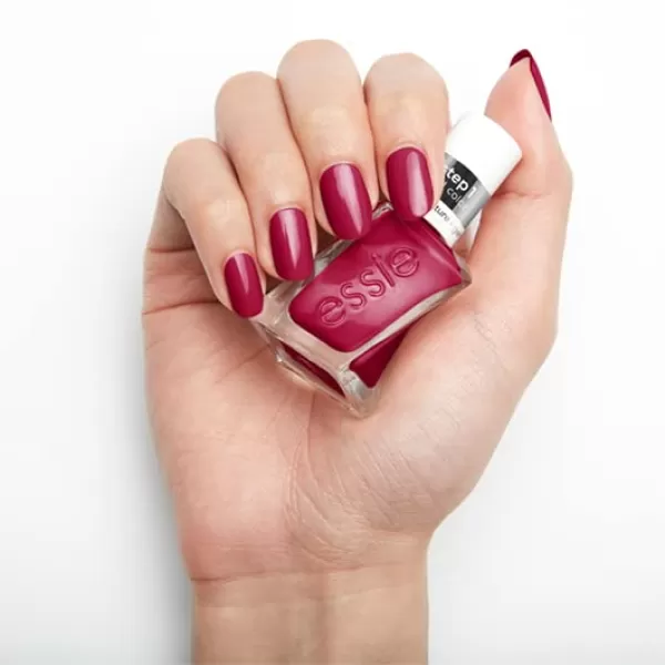 Essie Gel Couture LongLasting Nail Polish 8Free Vegan Clear Matte Top Coat 046 fl oz15 CHEVRON TREND