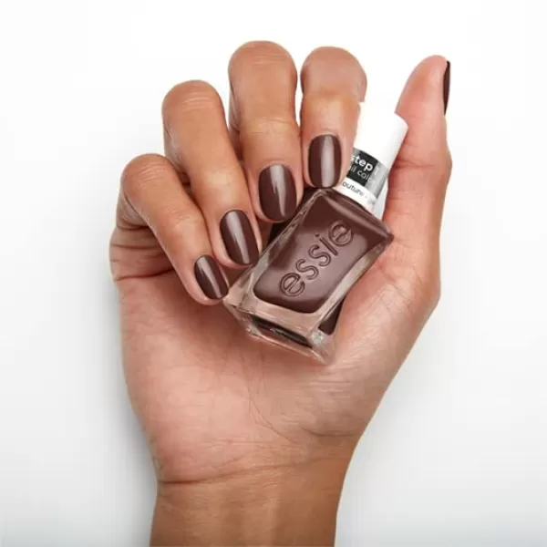 Essie Gel Couture LongLasting Nail Polish 8Free Vegan Clear Matte Top Coat 046 fl oz18 ALL CHECKED OUT