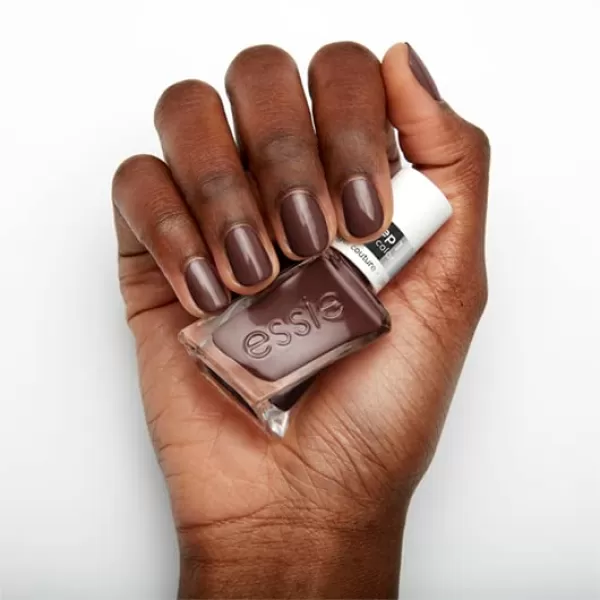 Essie Gel Couture LongLasting Nail Polish 8Free Vegan Clear Matte Top Coat 046 fl oz18 ALL CHECKED OUT