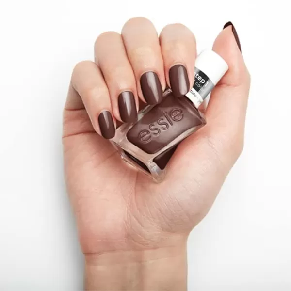Essie Gel Couture LongLasting Nail Polish 8Free Vegan Clear Matte Top Coat 046 fl oz18 ALL CHECKED OUT