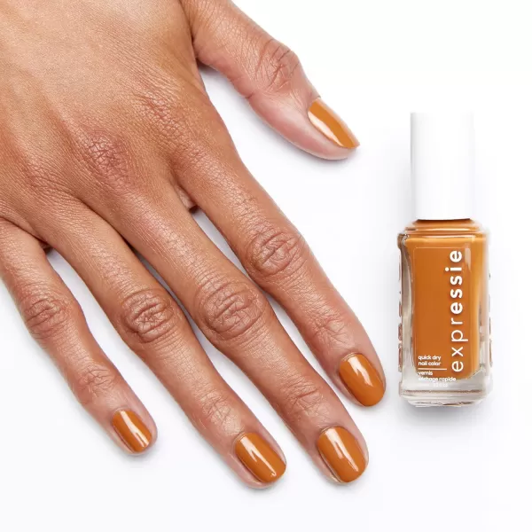 essie Expressie Quick Dry Nail Polish Best Sellers Set Seize The Minute Red Nail Polish Now Or Never Black Nail Polish Gifts For Women And Men 033 Oz Each110 saffron the move