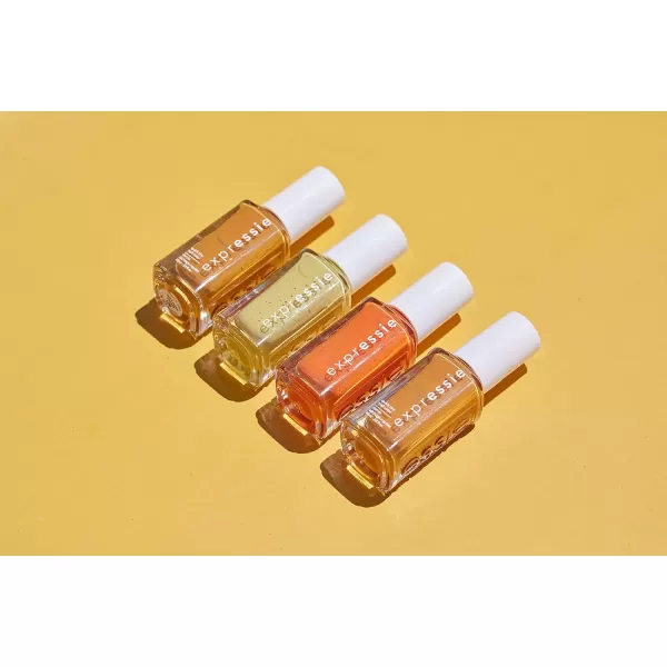 essie Expressie Quick Dry Nail Polish Best Sellers Set Seize The Minute Red Nail Polish Now Or Never Black Nail Polish Gifts For Women And Men 033 Oz Each05 BEARER OF RAD NEWS