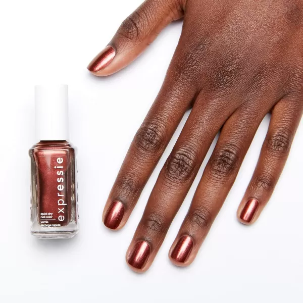 essie Expressie Quick Dry Nail Polish Best Sellers Set Seize The Minute Red Nail Polish Now Or Never Black Nail Polish Gifts For Women And Men 033 Oz Each17 MISFIT RIGHT IN