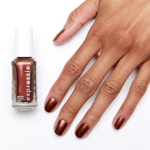 essie Expressie Quick Dry Nail Polish Best Sellers Set Seize The Minute Red Nail Polish Now Or Never Black Nail Polish Gifts For Women And Men 033 Oz Each17 MISFIT RIGHT IN