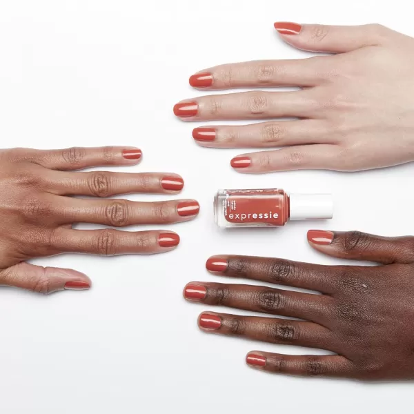 essie Expressie Quick Dry Nail Polish Best Sellers Set Seize The Minute Red Nail Polish Now Or Never Black Nail Polish Gifts For Women And Men 033 Oz Each07 IN A FLASH SALE