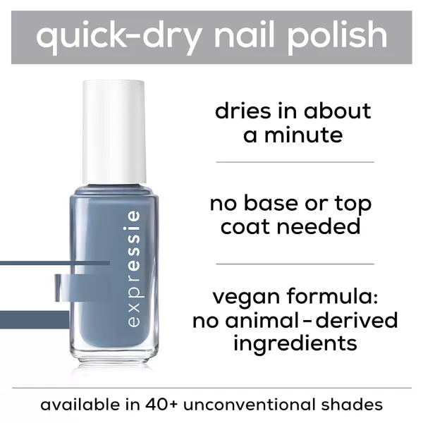 essie Expressie Quick Dry Nail Polish Best Sellers Set Seize The Minute Red Nail Polish Now Or Never Black Nail Polish Gifts For Women And Men 033 Oz Each100 busy beeline